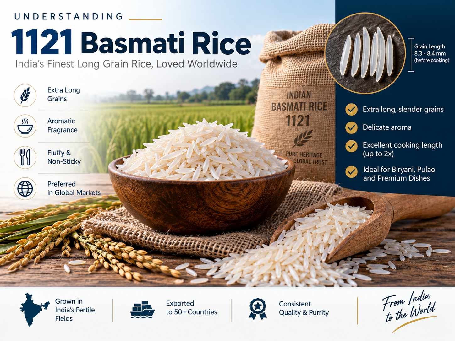 1121 Basmati Rice
